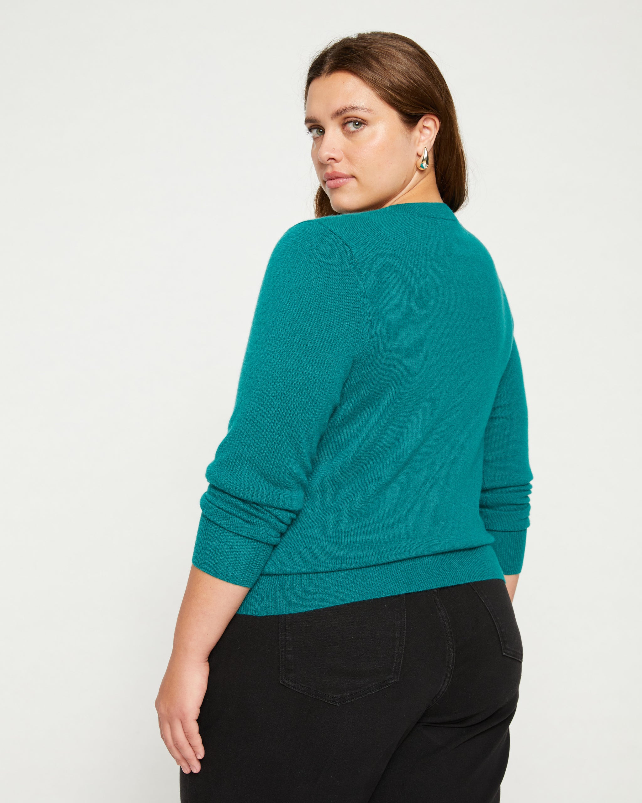 Pure Cashmere Crewneck Sweater