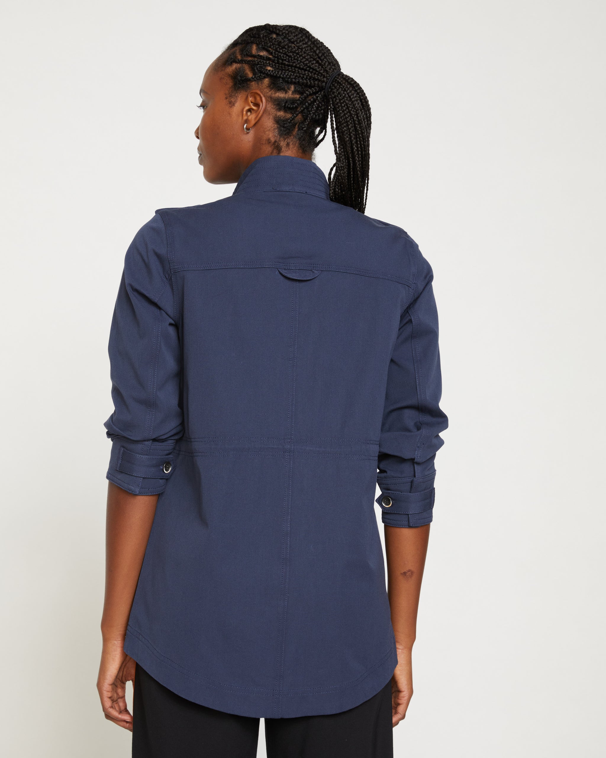 Vineyard Stretch Twill Jacket - Navy | Universal Standard