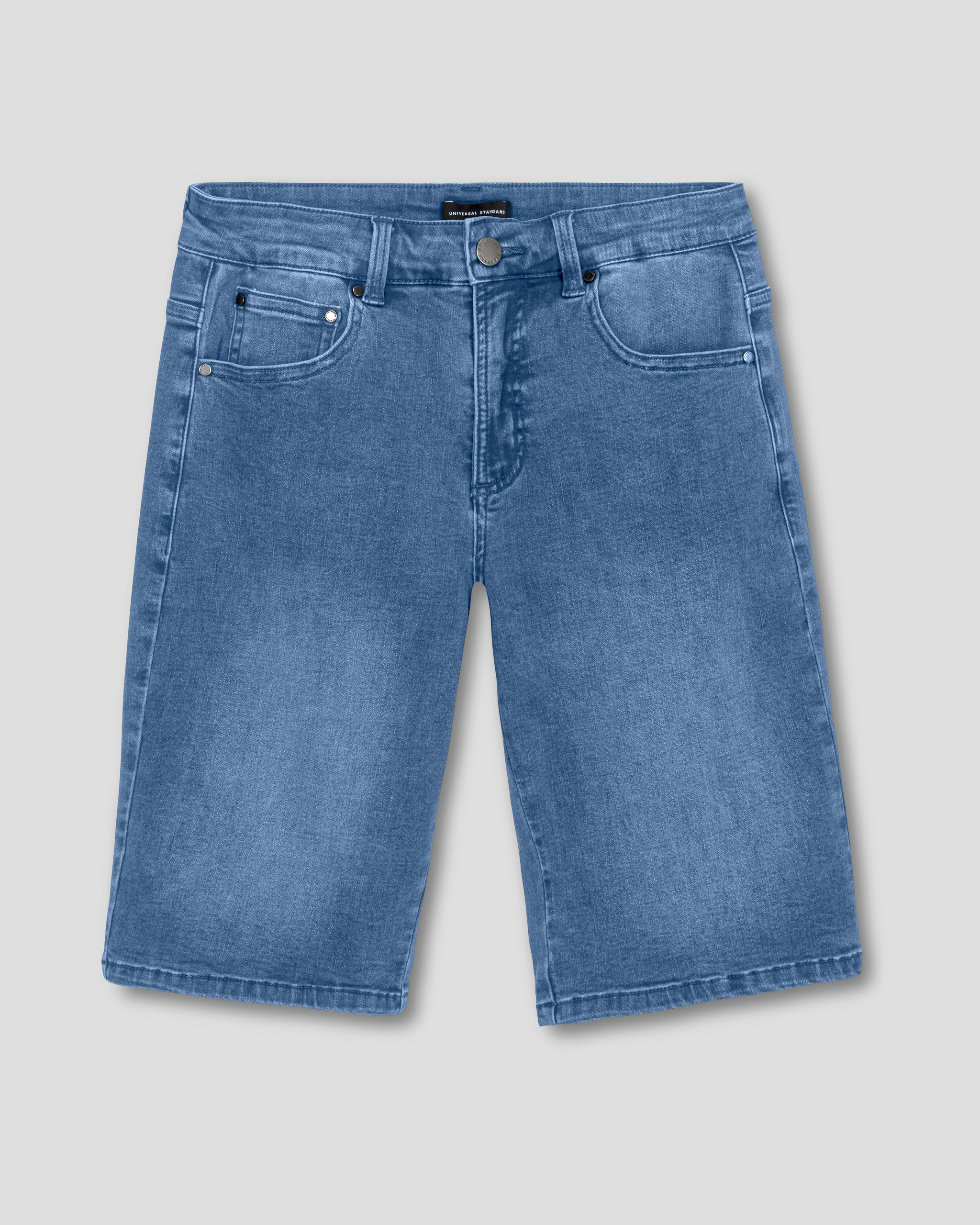 Blue | Universal True - Bae Denim Standard Shorts