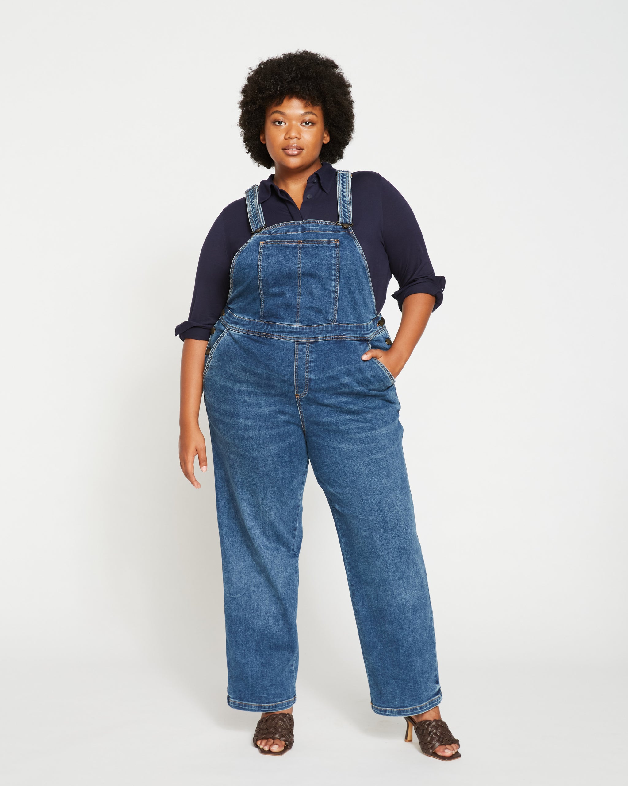 Made in Italy Plain Jersey Dungarees - Various Colours – The Linen