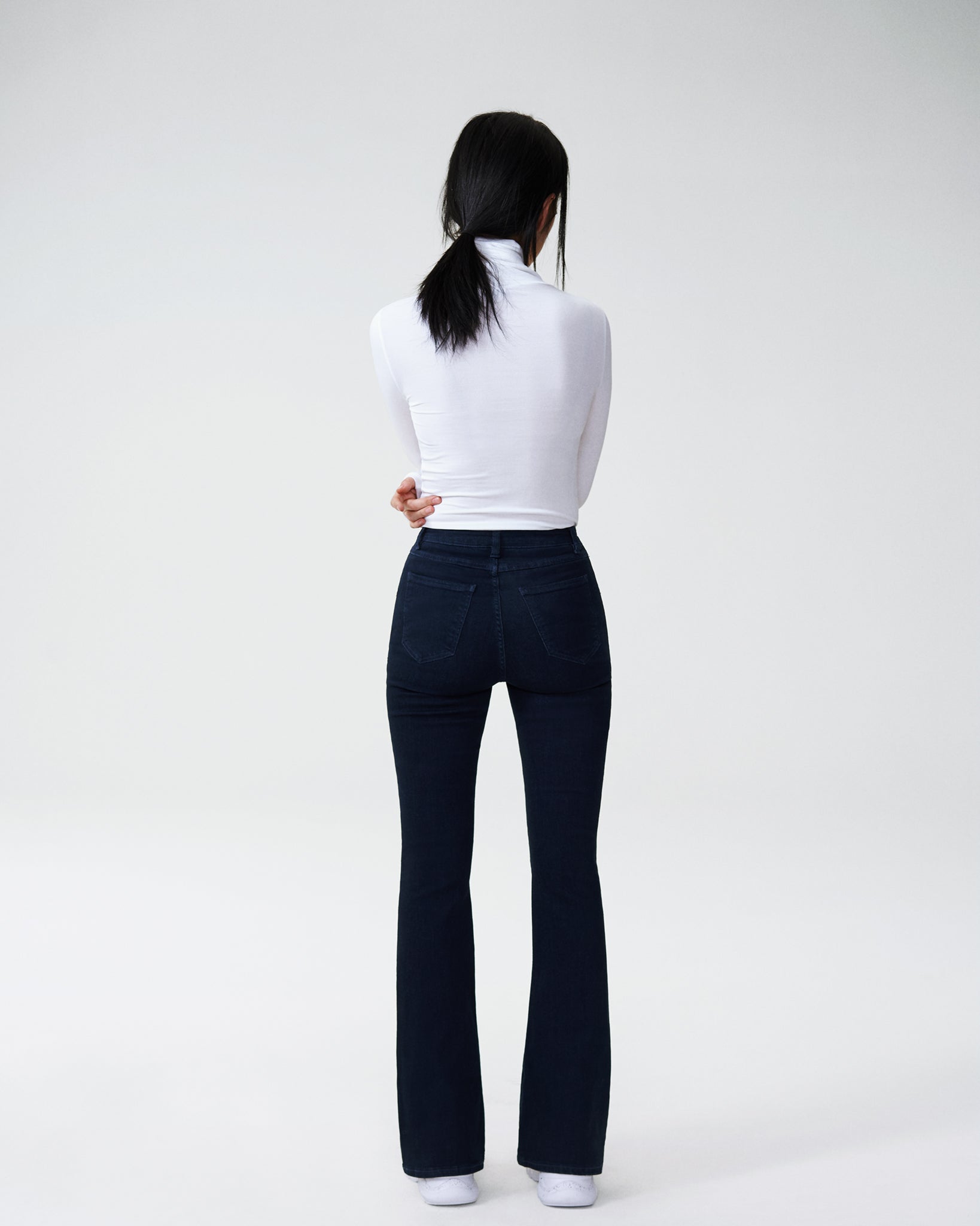 Women's High-Rise Flare Jeans - Universal Thread™ Dark Blue 00