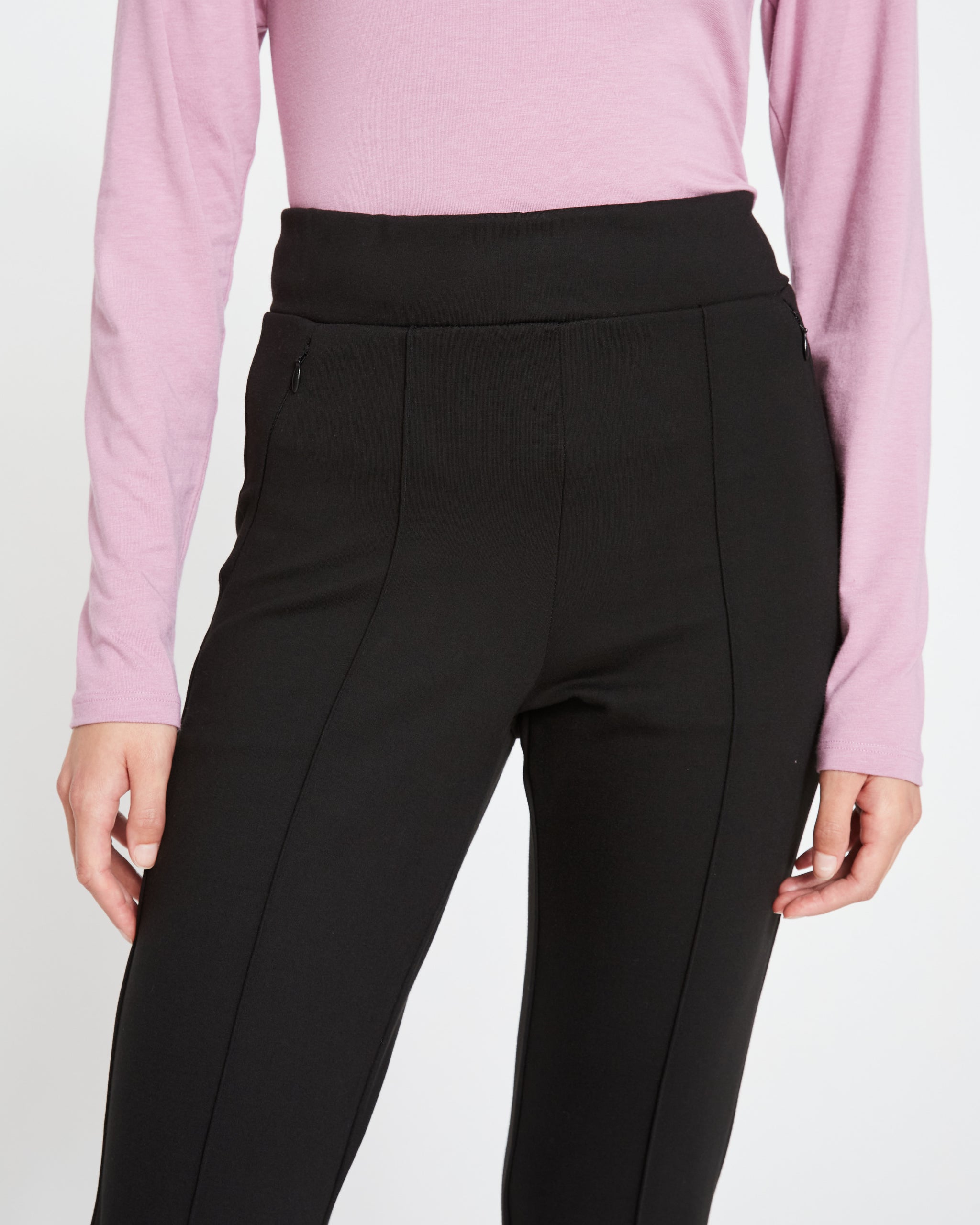 Petaluma Pintuck Pants Standard Fit - Eclipse Black