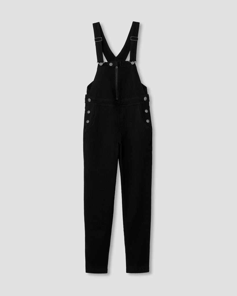 overall jeans black