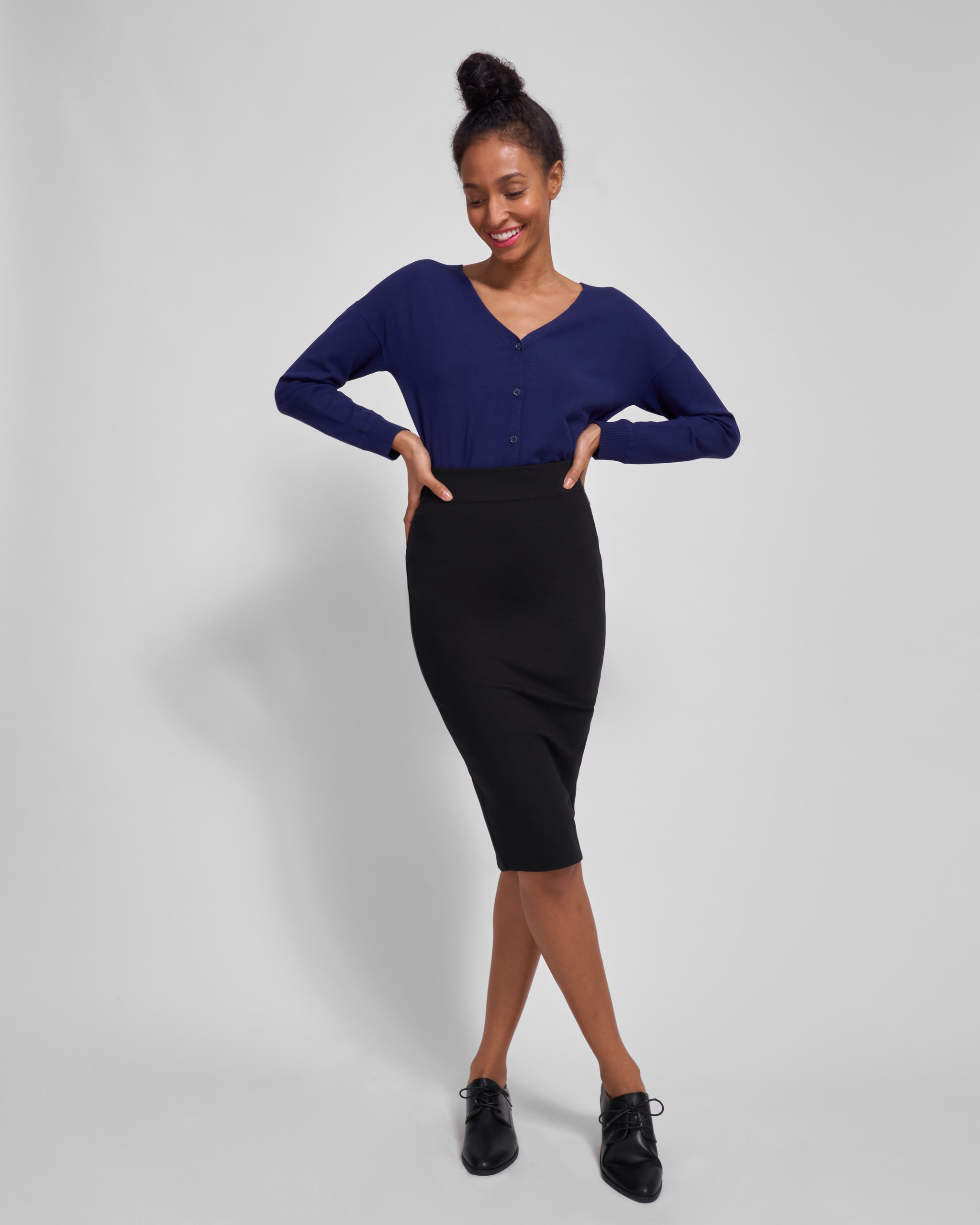 Ponte Pencil Skirt