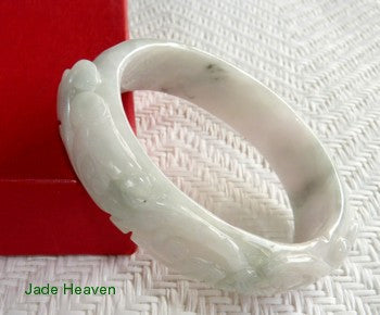 oval jade bangle