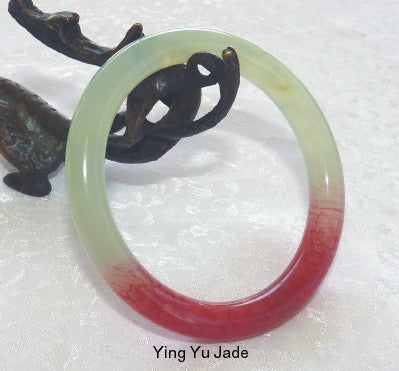 red jadeite bangle