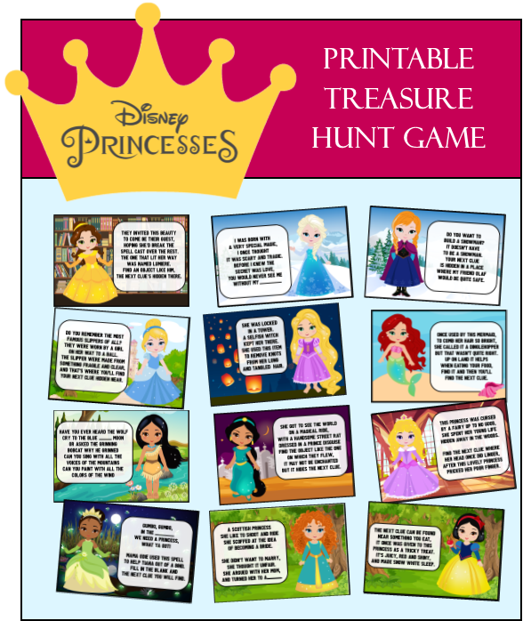 indoor-princess-treasure-hunt-queen-of-theme-party-games