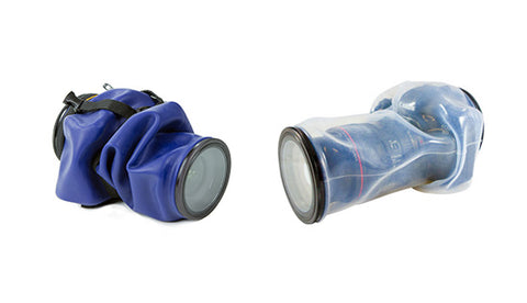 difference between blue and clear Outex waterproof covers 1