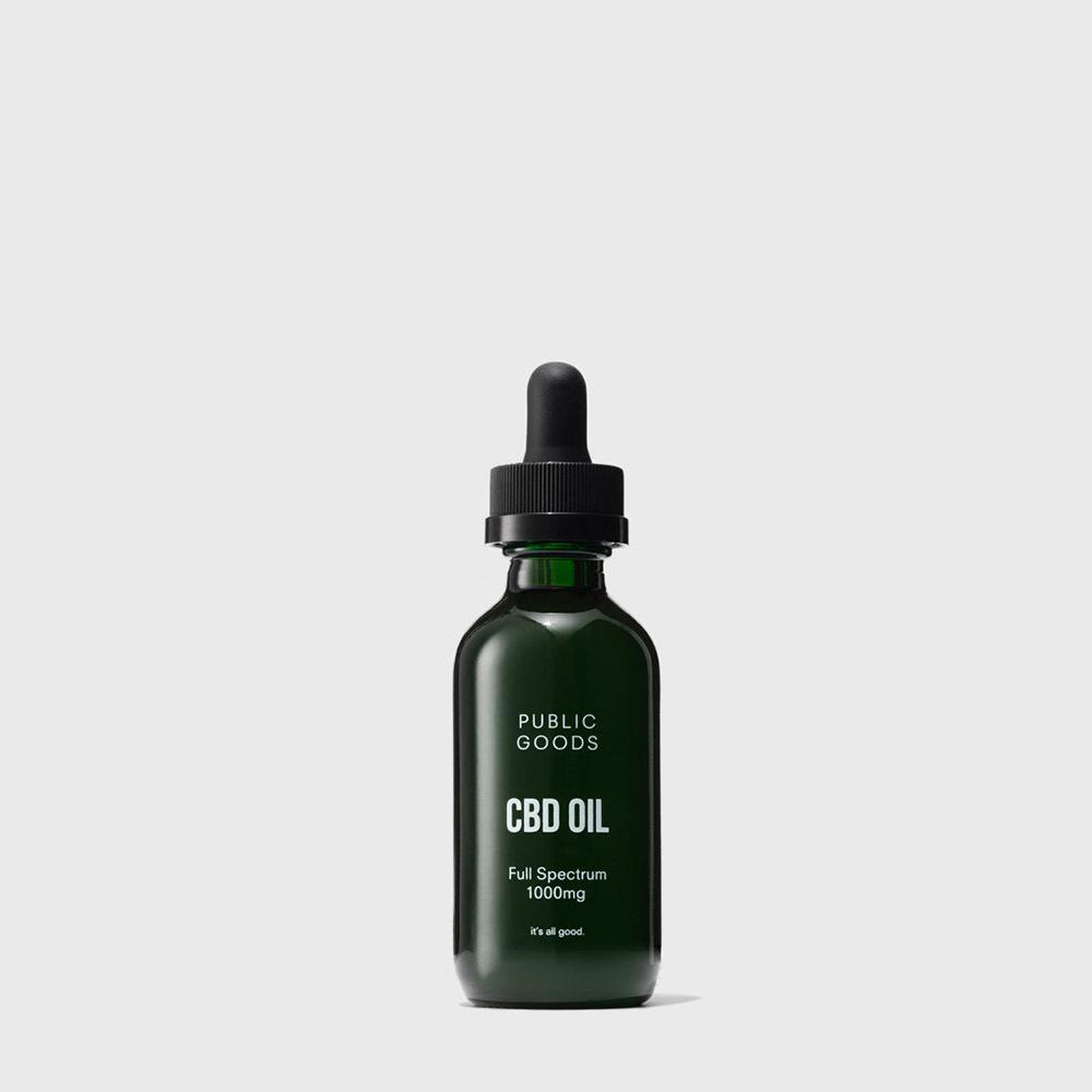 Public Goods Supplement CBD Oil 1000mg Original