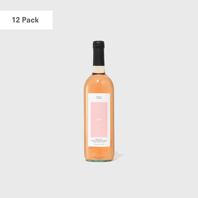 Public Goods Wine Rosé 12-Pack