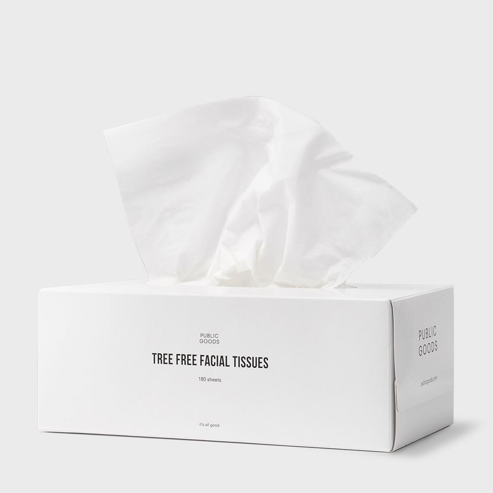 Public Goods Household Tree Free Tissue Box