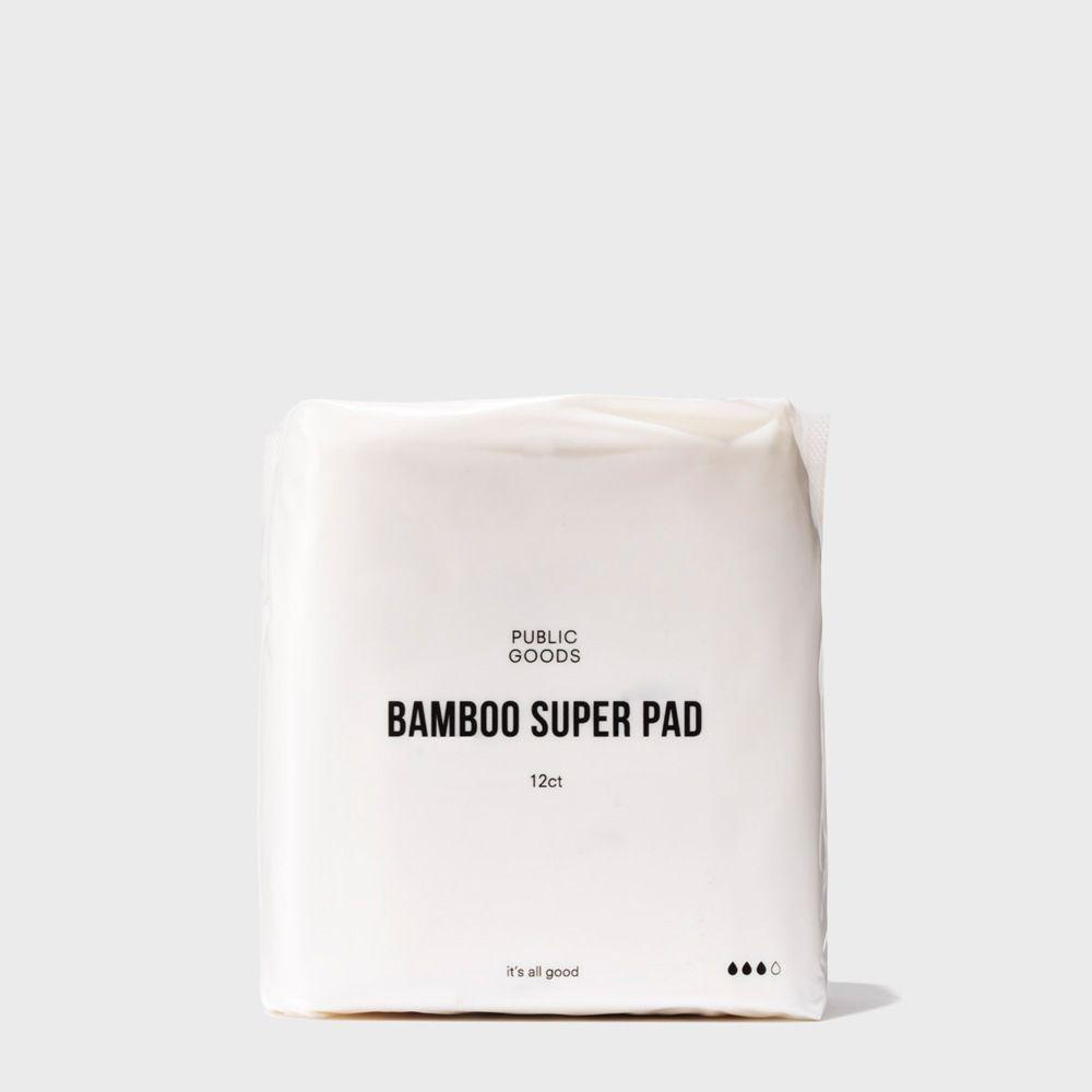 Public Goods Personal Care Bamboo Super Maxi Pads