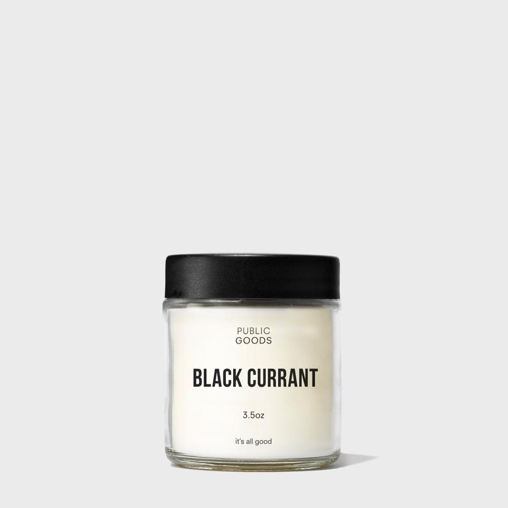 Public Goods Household Black Currant Scented Candle