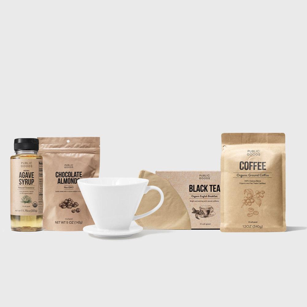 Public Goods Household Caffeine Lover Kit