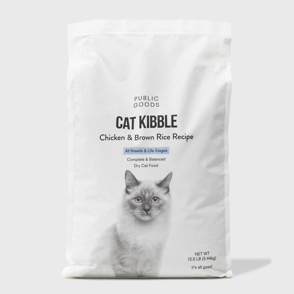 Public Goods Pet Cat Kibble - 12 lb