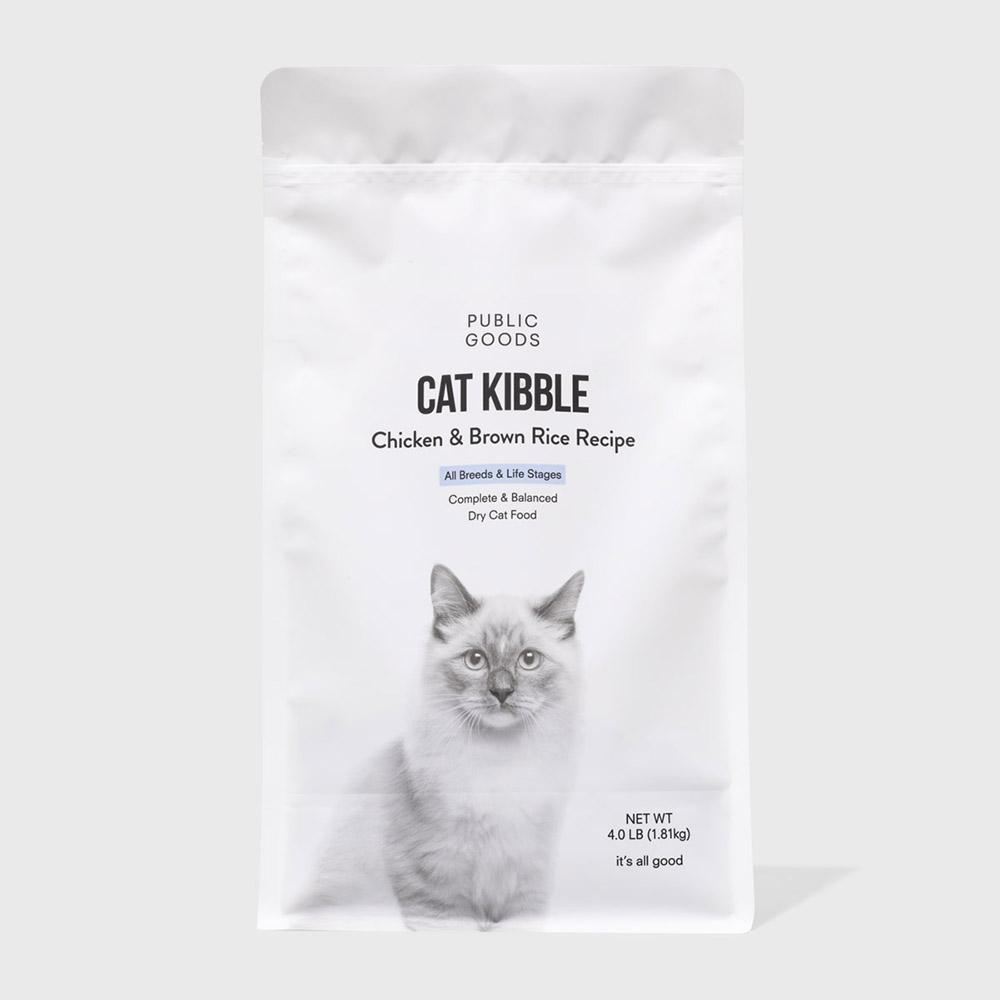 Public Goods Pet Cat Kibble - 4 lb