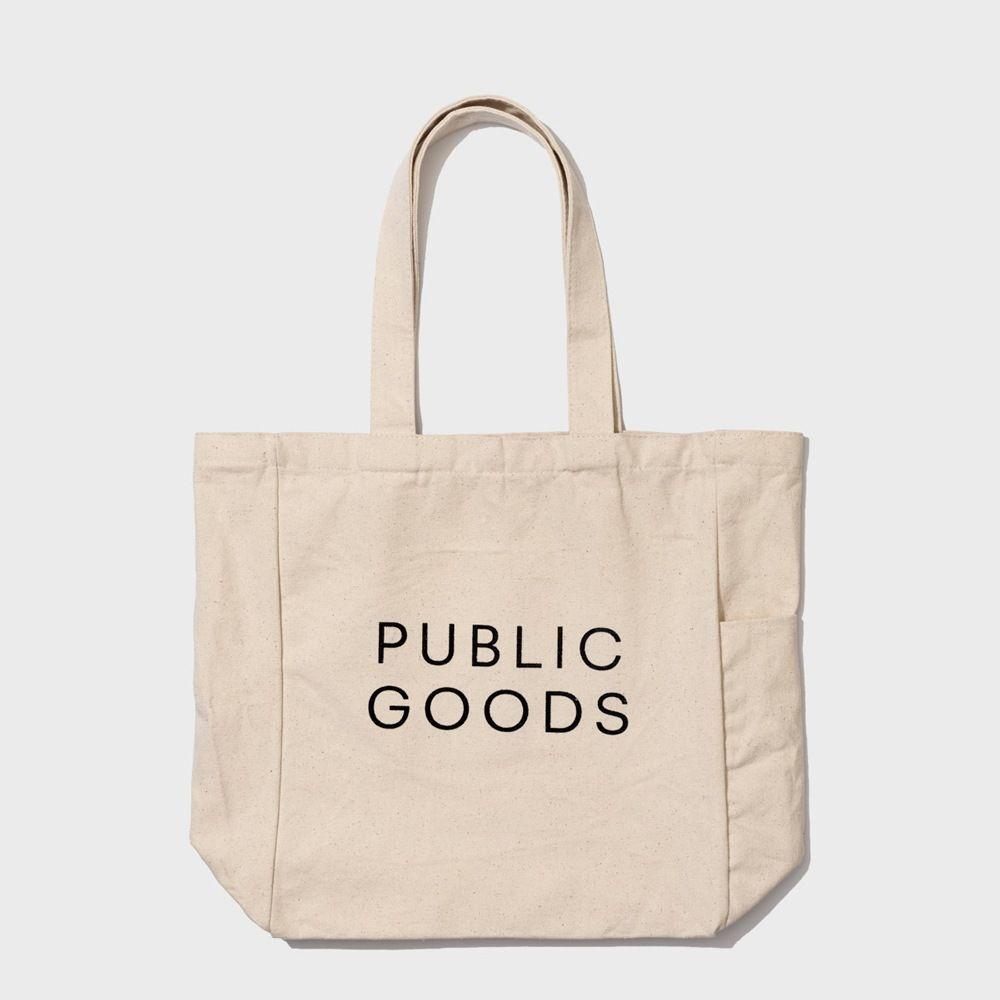 Public Goods Household Reusable Cotton Tote Bag