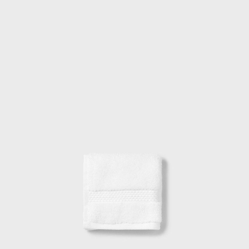 Public Goods White Turkish Washcloth | 100% Organic Turkish Cotton Bath Washcloth (12" x 12")