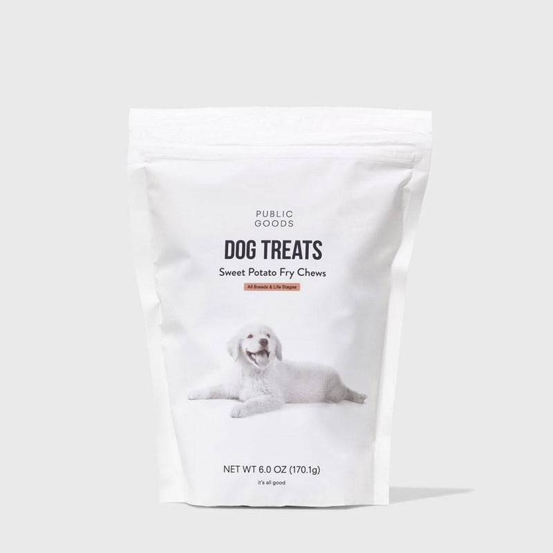 Public Goods Pet Dog Treats | Dehydrated Sweet Potato Dog Treats | All Natural Ingredients