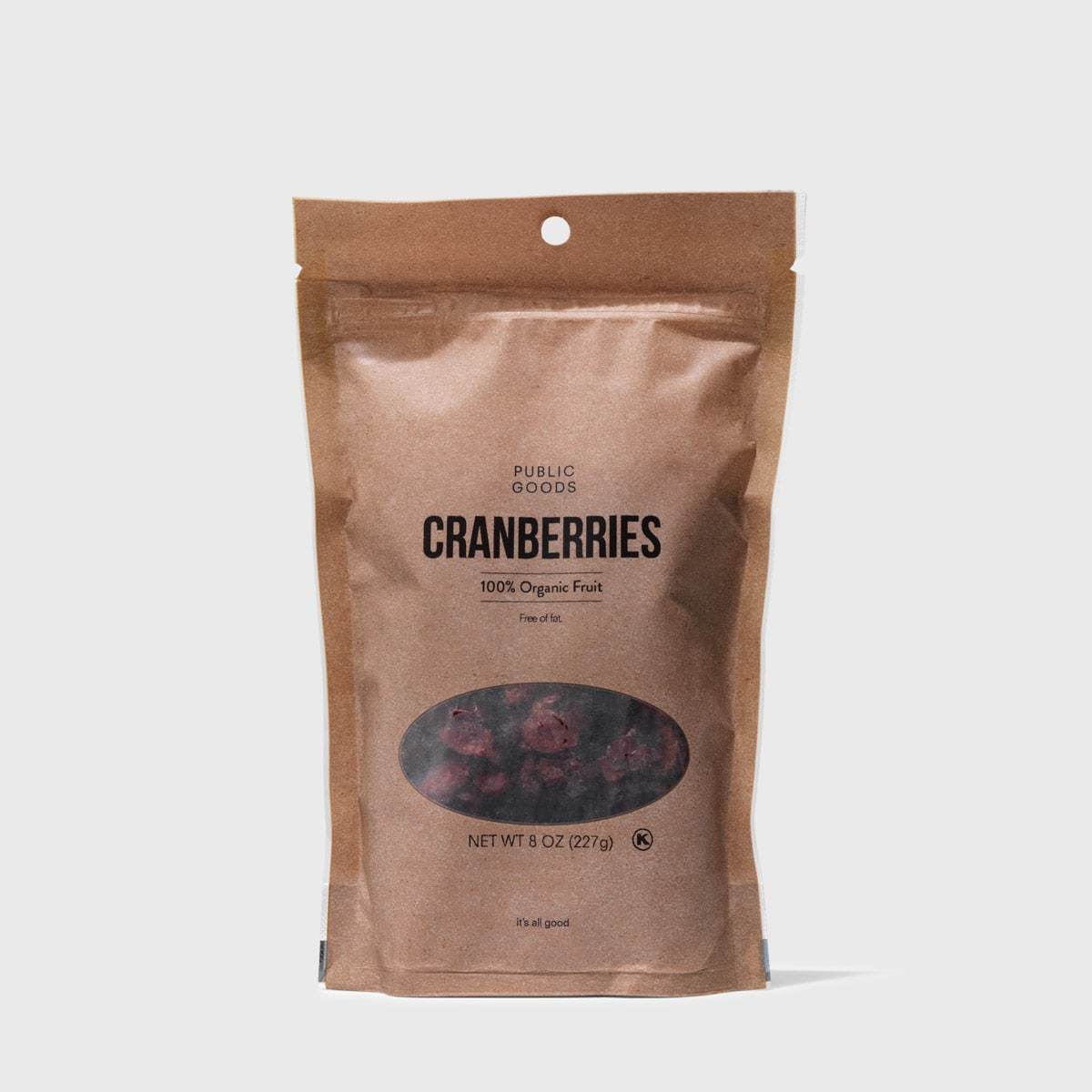 Public Goods Grocery Dried Cranberries
