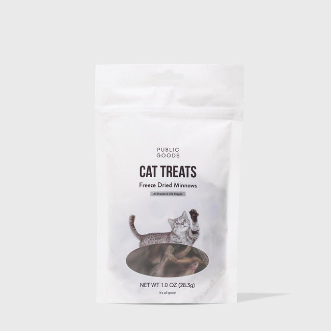dried minnows for cats