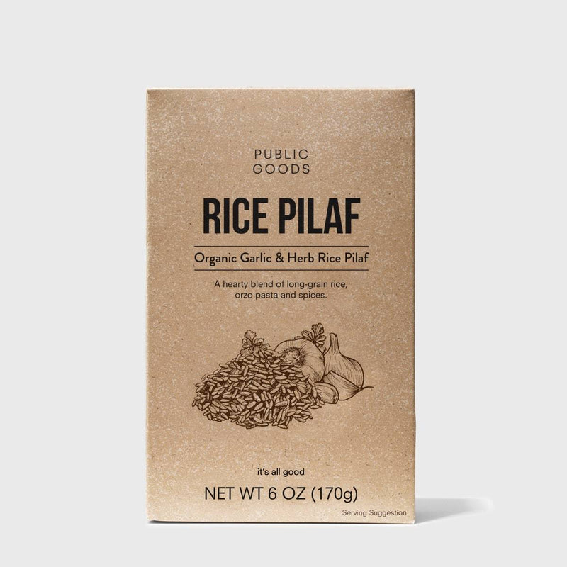 Public Goods Grocery Garlic & Herb Rice Pilaf