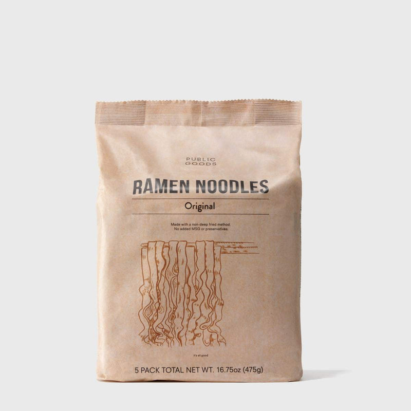 Public Goods Grocery Free Original Ramen Offer