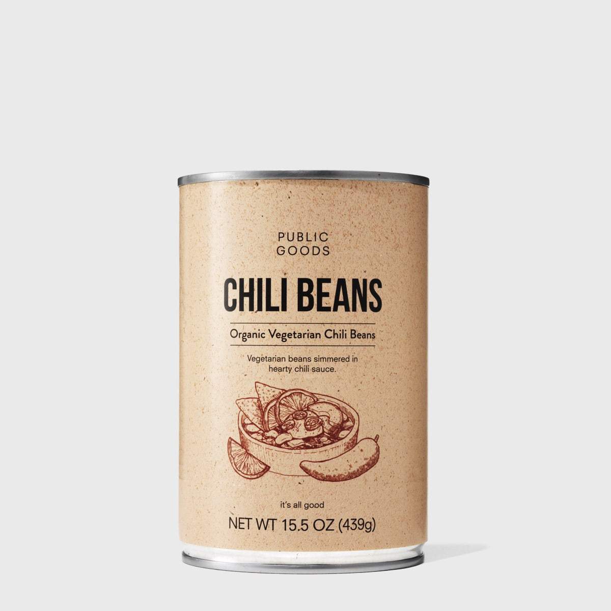 Public Goods Grocery Vegetarian Chili Beans