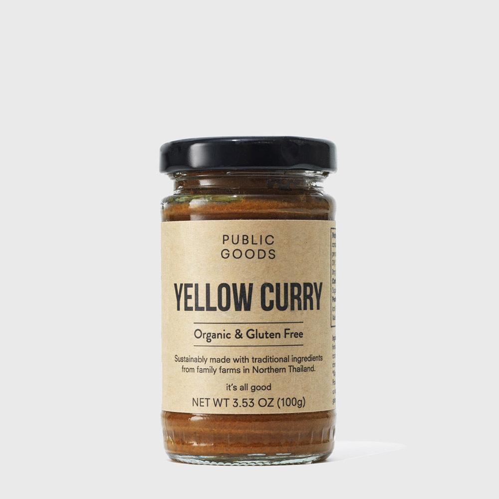 Public Goods Grocery Yellow Curry Paste