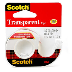 1/2-inch transparent tape