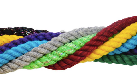 Tipos de cuerdas a utilizar para exteriores - Cuerda torcida natural