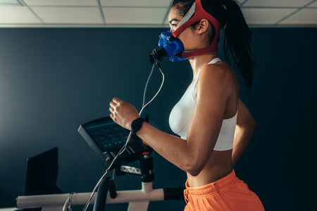 Women Using Mask While Exercising