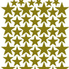 GOLD STARS VINYL WALL DECALS