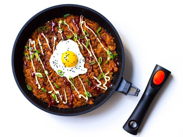 Korean Sweet Potato Pancake