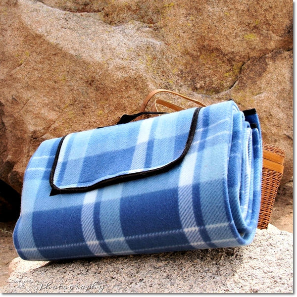 Waterproof Foldable Fleece Picnic Blanket