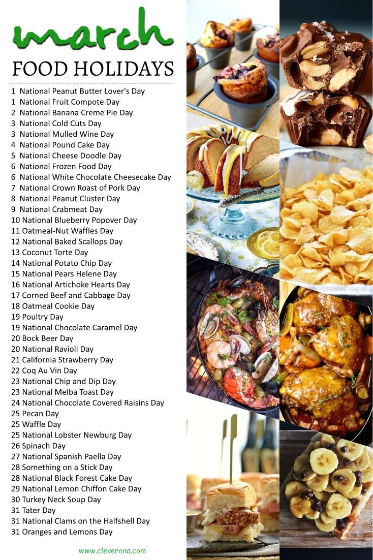 March Food Holidays