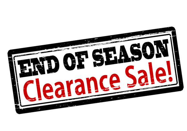 end of season sale