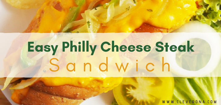 Easy Philly Cheese Steak Sandwich