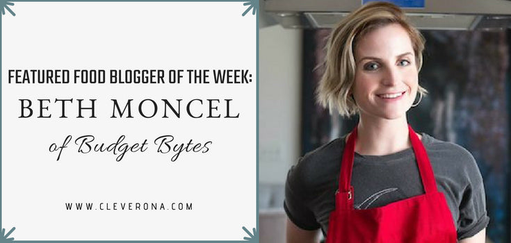 Featured Food Blogger of the Week: Beth Moncel of Budget Bytes