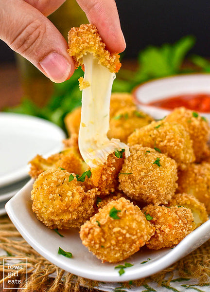 Gluten-Free Mozzarella Bites