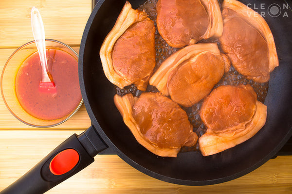 Grill pork chops