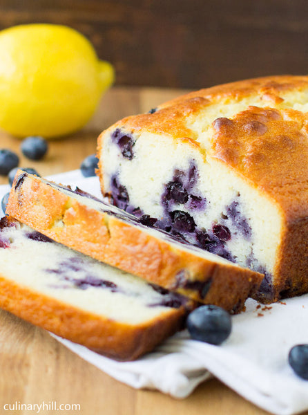 Blueberries Superfood Recipes - Blueberry Lemon Yogurt Cake