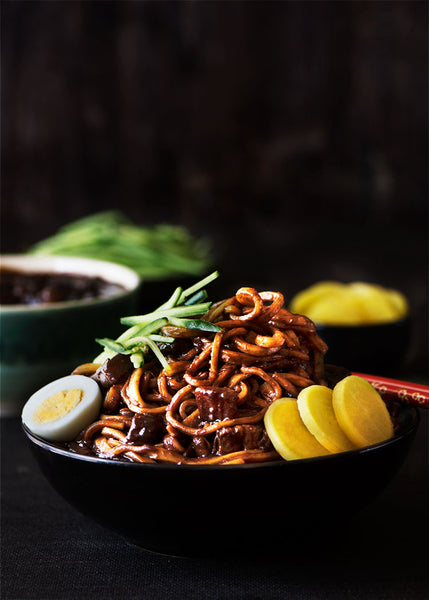 korean black bean noodles