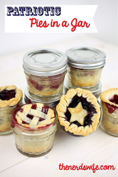 Patriotic Pie Ideas - Patriotic Pies in a Jar