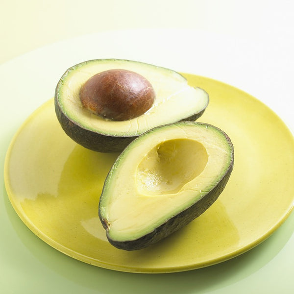 avocado on the plate