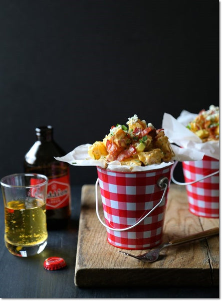 Barbecue, Bacon, and Blue Cheese Potato Salad