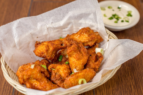 crispy buffalo wings