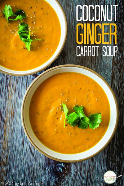 Creamy Coconut Ginger Carrot Soup