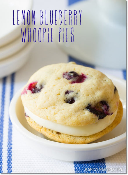 Lemon Blueberry Whoopie Pie Recipe 
