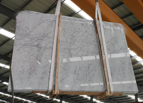 Carrara white slab